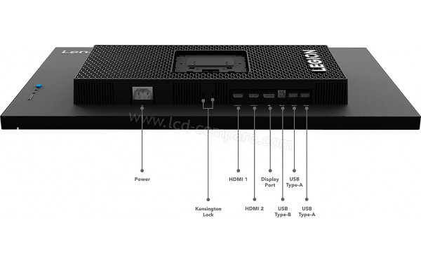 LENOVO Legion Y27qf-30 - Connectiques