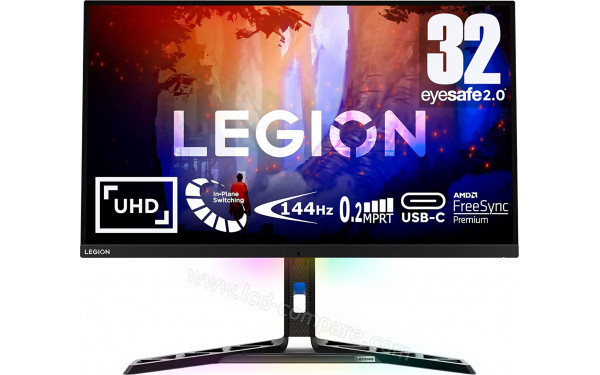 LENOVO Legion Y32p-30 CO2 - Vue de face