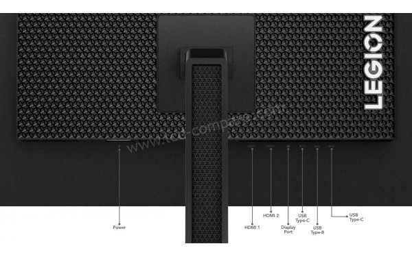 LENOVO Legion Y32p-30 - Connectiques