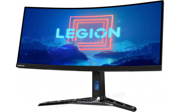 LENOVO Legion Y34wz-30 CO2 - Vue 3/4 droite
