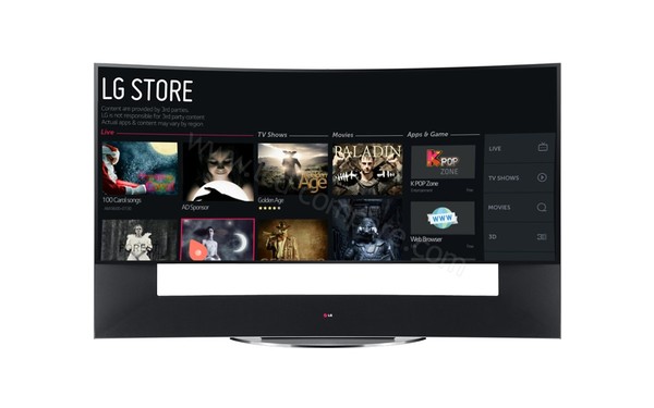 LG 105UC9V - Vue de face