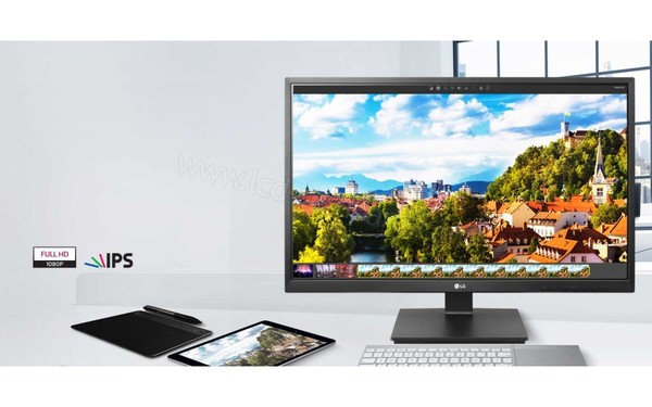 LG 22BK55WV-B - Mise en situation