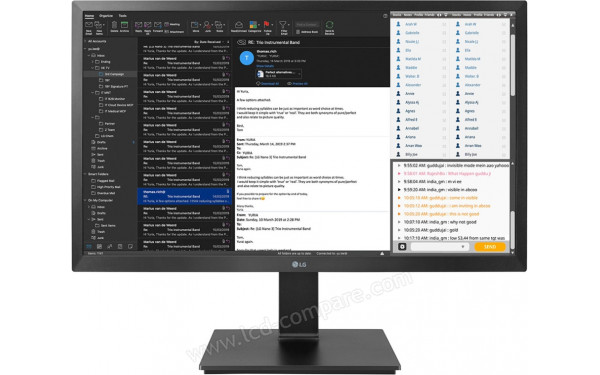 LG 22BL450Y-B - Vue de face