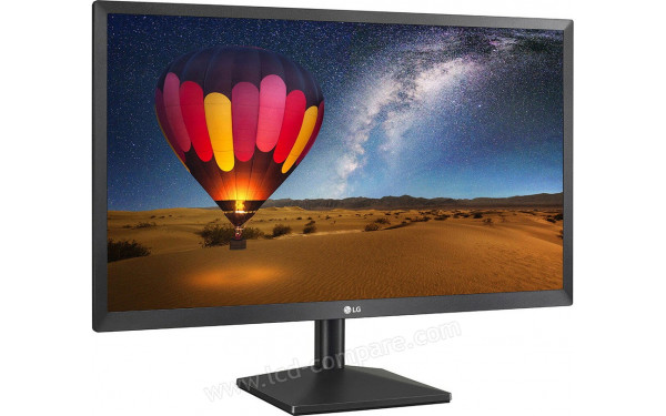 LG 22MN430M-B - Vue 3/4 gauche