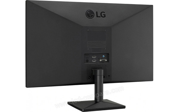 LG 22MN430M-B - Vue 3/4 arri&egrave;re