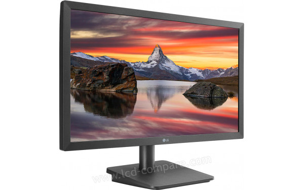 LG 22MP410-B - Vue 3/4 gauche