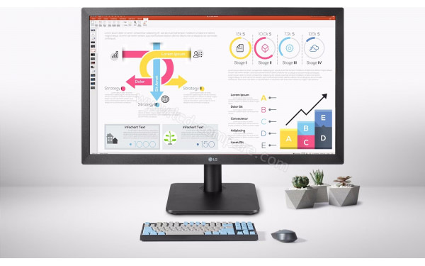 LG 22MP410P-B - Mise en situation