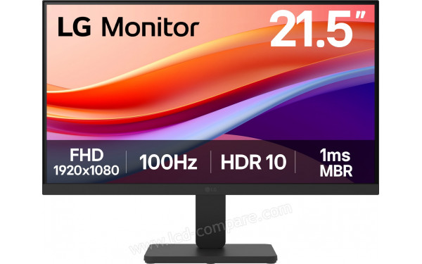 LG 22U401A-B - Vue de face