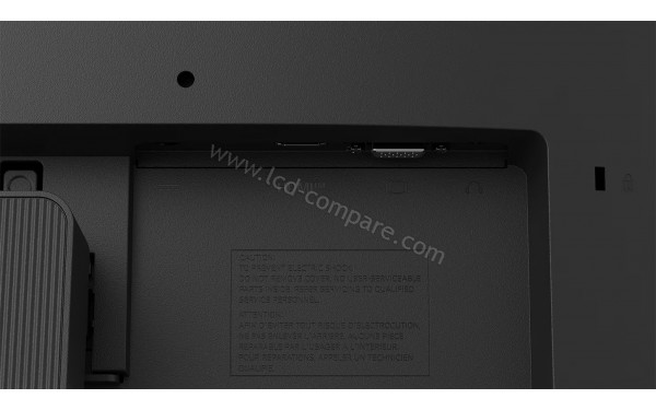 LG 22U401A-B - Connectiques