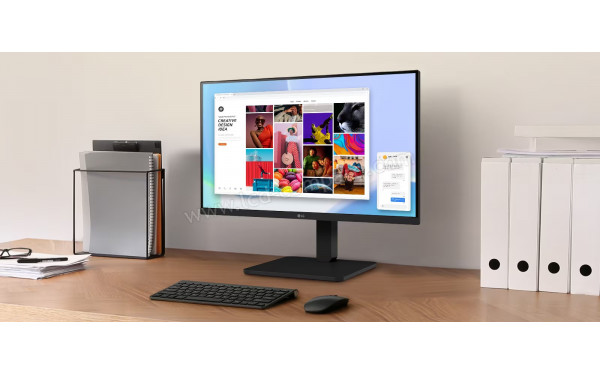 LG 24BA550-B.AEKQ - Mise en situation