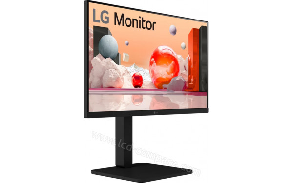 LG 24BA550-B.AEKQ - Vue 3/4 gauche