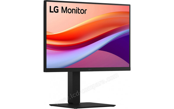 LG 24BA55W-B - Vue 3/4 gauche