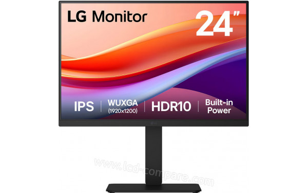 LG 24BA55W-B - Vue de face