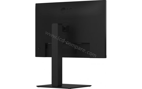 LG 24BA55W-B - Vue 3/4 arri&egrave;re