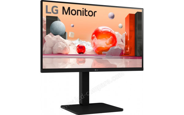 LG 24BA560-B - Vue 3/4 gauche