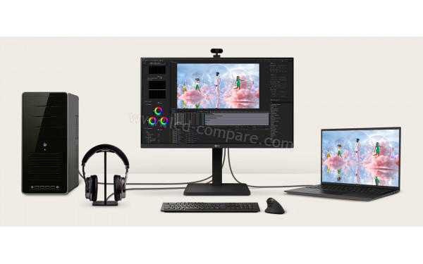 LG 24BA560-B - Mise en situation