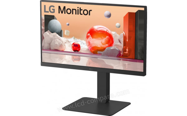 LG 24BA750-B - Vue 3/4 droite