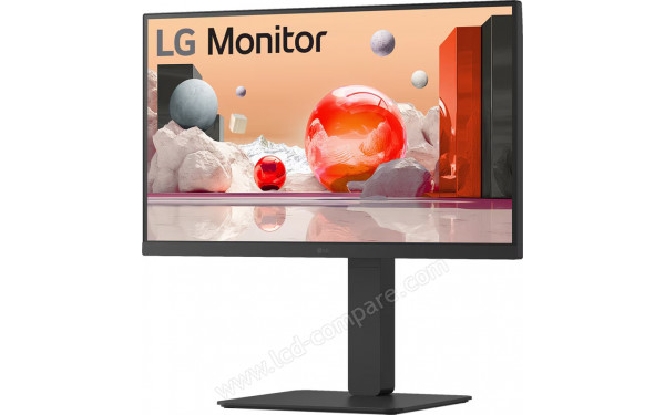 LG 24BA850-B - Vue 3/4 droite