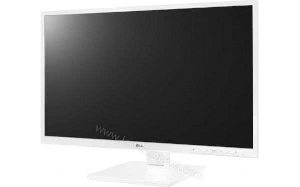 LG 24BK55YP-W - Vue 3/4 droite