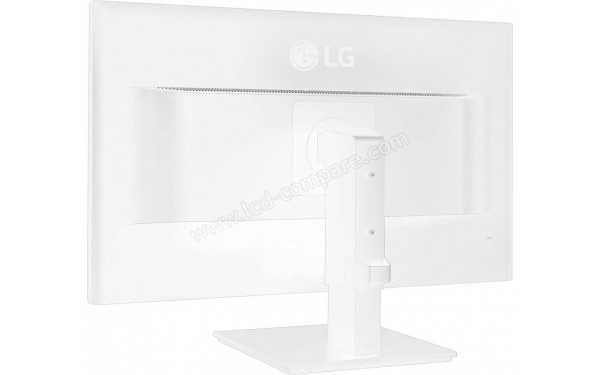 LG 24BK55YP-W - Vue 3/4 arri&egrave;re