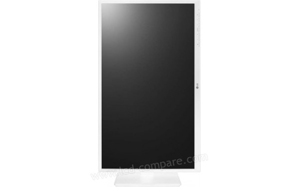 LG 24BK55YP-W - Vue de face en mode portrait