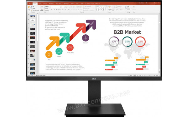LG 24BP45SP-B - Vue de face