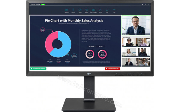 LG 24BP750C-B - Vue de face