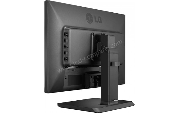 LG 24BQ55WY-B - Vue 3/4 arri&egrave;re