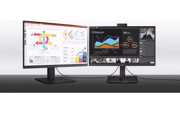 LG 24BR750C-C - Mise en situation