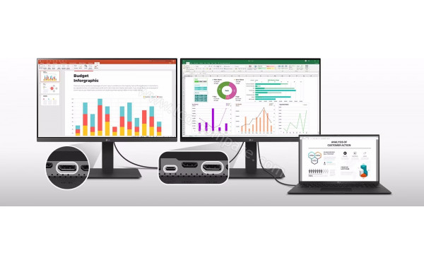 LG 24BR750C-C - Mise en situation