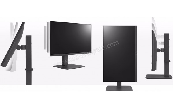 LG 24BR750C-C - Multi-positions du pied