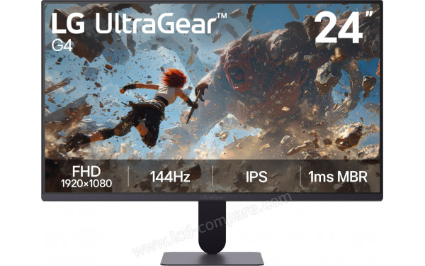 LG 24G411B-B - Vue de face