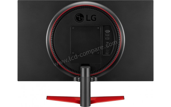 LG 24GL600F-B - Vue de l'arri&egrave;re