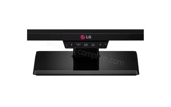 LG 24GM77 - Zoom sur la partie basse