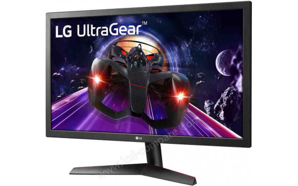 LG 24GN53A-B - Vue 3/4 droite