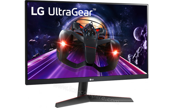 LG 24GN600-B Import EU - Vue 3/4 gauche