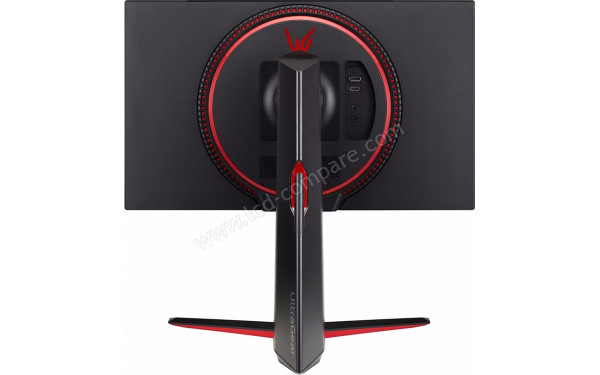 LG 24GN65R-B - Vue de l'arri&egrave;re