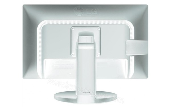 LG 24MB35PY-W - Vue de l'arri&egrave;re