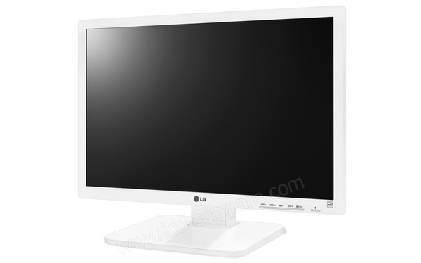 LG 24MB67PY-W - Vue 3/4 droite