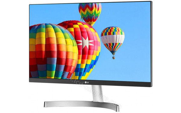 LG 24MK600M-W - Vue 3/4 droite