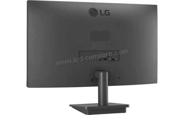LG 24MP400-C - Vue 3/4 arri&egrave;re