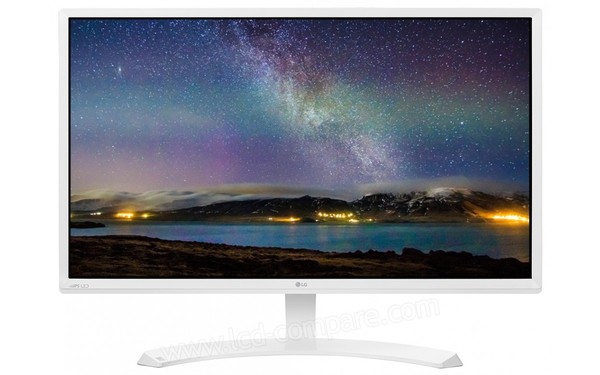 LG 24MP58VQ-W - Vue de face