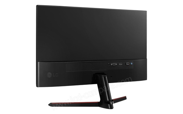 LG 24MP59G-P - Vue 3/4 arri&egrave;re