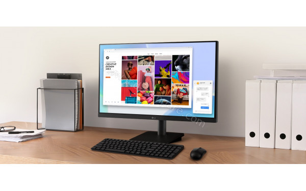 LG 24MS500-B - Mise en situation