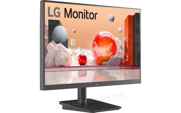 LG 24MS500-B - Vue 3/4 gauche