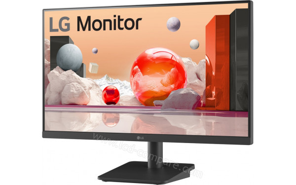 LG 24MS500-B - Vue 3/4 droite