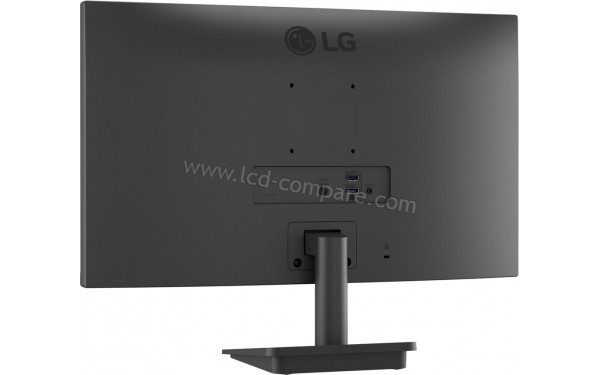 LG 24MS500-B - Vue 3/4 arri&egrave;re