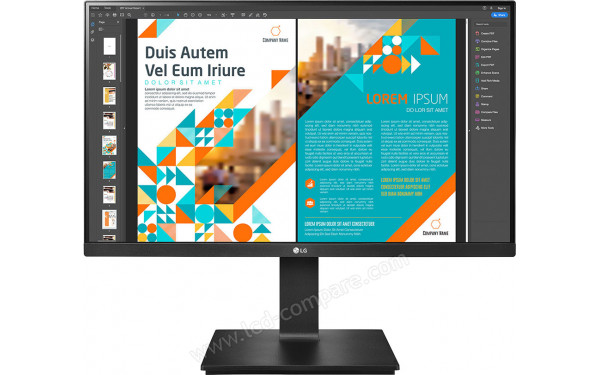 LG 24QP550-B - Vue de face