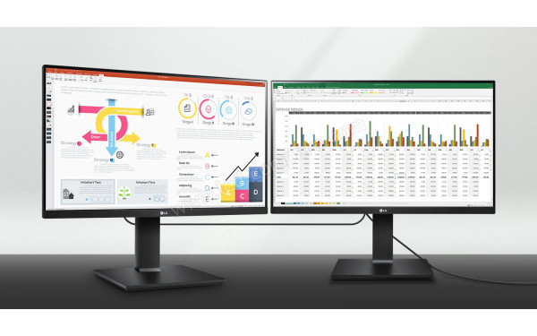 LG 24QP750-B - Daisy Chain