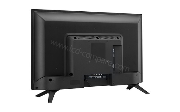 LG 24TK420V-PZ - Vue 3/4 gauche de l'arri&egrave;re